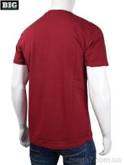 Футболка, BIG оптом 3707-0085-1 bordo
