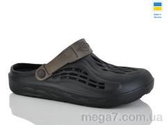 Кроксы, DeMur оптом Demur СМ129 чор-кор.