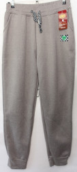 Спортивные штаны женские БАТАЛ на меху оптом 56371042 SY004-35