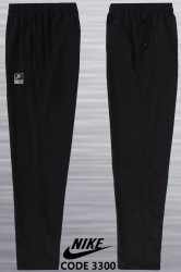 Спортивные штаны мужские БАТАЛ (черный) оптом 04679325 LK3300-22
