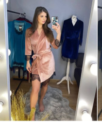 Халаты женские БАТАЛ оптом 72016548 06-179