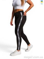 Лосины, Sport style оптом 5340 чорний