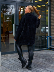 Кофти жіночі БАТАЛ (чорний) оптом