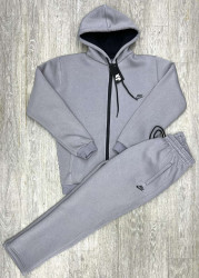 Спортивные костюмы мужские на флисе БАТАЛ оптом 71280435 112-129