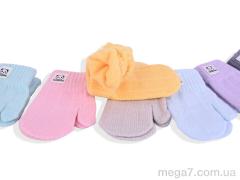 Варежки, RuBi оптом 1611M mix