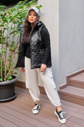 Жилетки жіночі БАТАЛ оптом Dembitska