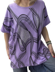 Футболки женские БАТАЛ оптом 25810693 26010-76