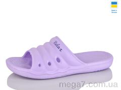 Шлепки, Lot Shoes оптом N066 бузковий