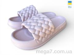 Шлепки, Rai shoes оптом 2001 пудра