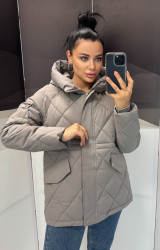 Куртки демисезонные женские оптом 53971604 6609-76