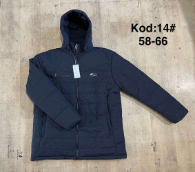 Куртки зимние БАТАЛ (тёмно синие) мужские оптом 41238605 25-11
