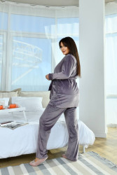 Ночные пижамы женские (3-ка) оптом Турция 07498251 1408-15