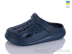 Кроксы, Inblue оптом 026 под. синій