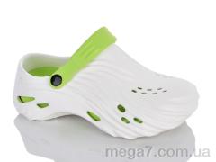 Кроксы, Violeta оптом B101 white-green