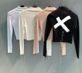 Лонгсливи (бежеві) жіночі оптом ---