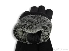 Перчатки, Королева оптом B1-56 махра black