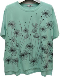 Футболки женские БАТАЛ оптом 18067524 828-29