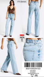 Джинси жіночі ITS BASIC ПОЛУБАТАЛ оптом