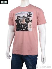 Футболка, BIG оптом 3707-100-5 pink