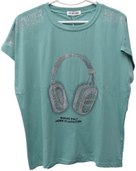 Футболки женские БАТАЛ оптом 38054192 1236-81