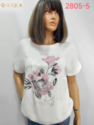 Футболки женские БАТАЛ оптом 95178426 2805-1