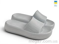 Шлепки, Rai shoes оптом --- ДС78 сіро-блакитний