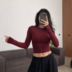 Лонгсливы женские оптом 04716859 7217-73