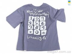 Футболка, Mimicoo оптом 041 графіт (134р)