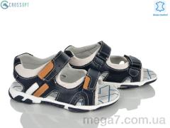 Сандалии, CROSSOPT оптом Z625 blue-camel