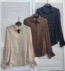 Рубашки женские оптом 21549376 8611-1