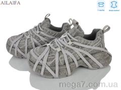 Кроссовки, Ailaifa оптом 9886 grey