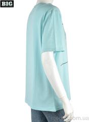 Футболка, BIG оптом --- 4049-03-4 l.blue