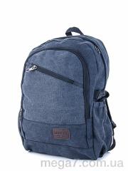 Рюкзак, Superbag оптом 6123 grey