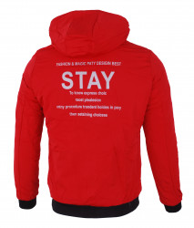 Куртки двусторонние мужские KADENGQI (khaki-black) оптом 06793248 EM23003 -13