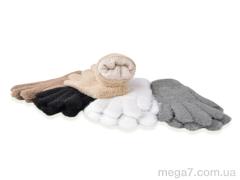 Перчатки, CAP оптом 2025 (норка) mix