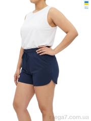 Шорты, Sport style оптом 1246 норма синій