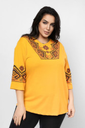 Лонгсливы женские БАТАЛ оптом 71829453 569-43