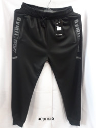 Спортивные штаны мужские (черный) оптом 26785914 03-9