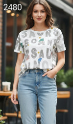 Футболки женские оптом 82069475 2480-120