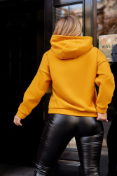 Худи жіночі на флісі оптом BELUZA