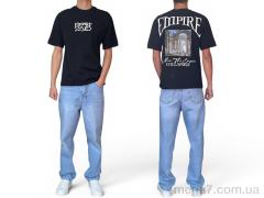 Футболка, I8denim оптом 90586 siyah