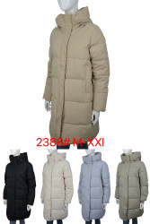 Куртки зимние женские (белый) оптом 35649207 2386-17