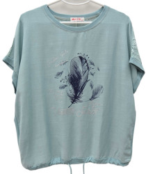 Футболки жіночі БАТАЛ оптом 