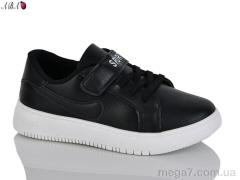 Кроссовки, Aba оптом A329-1 black