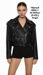 Куртки кожзам жіночі ANGEL оптом