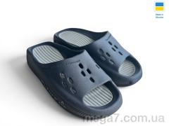 Шлепки, Rai shoes оптом ДС720 синій