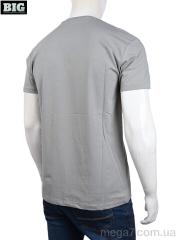 Футболка, BIG оптом 3707-0072-2 grey