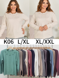 Светри жіночі НАПІВБАТАЛ оптом Kiss Me 