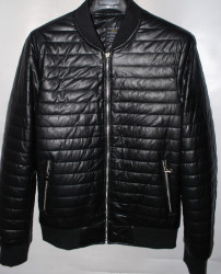 Куртки кожзам мужские FUDIAO (black) оптом 42987615 505 -42