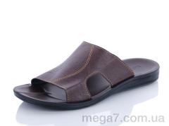 Шлепки, Makers Shoes оптом 10350 brown